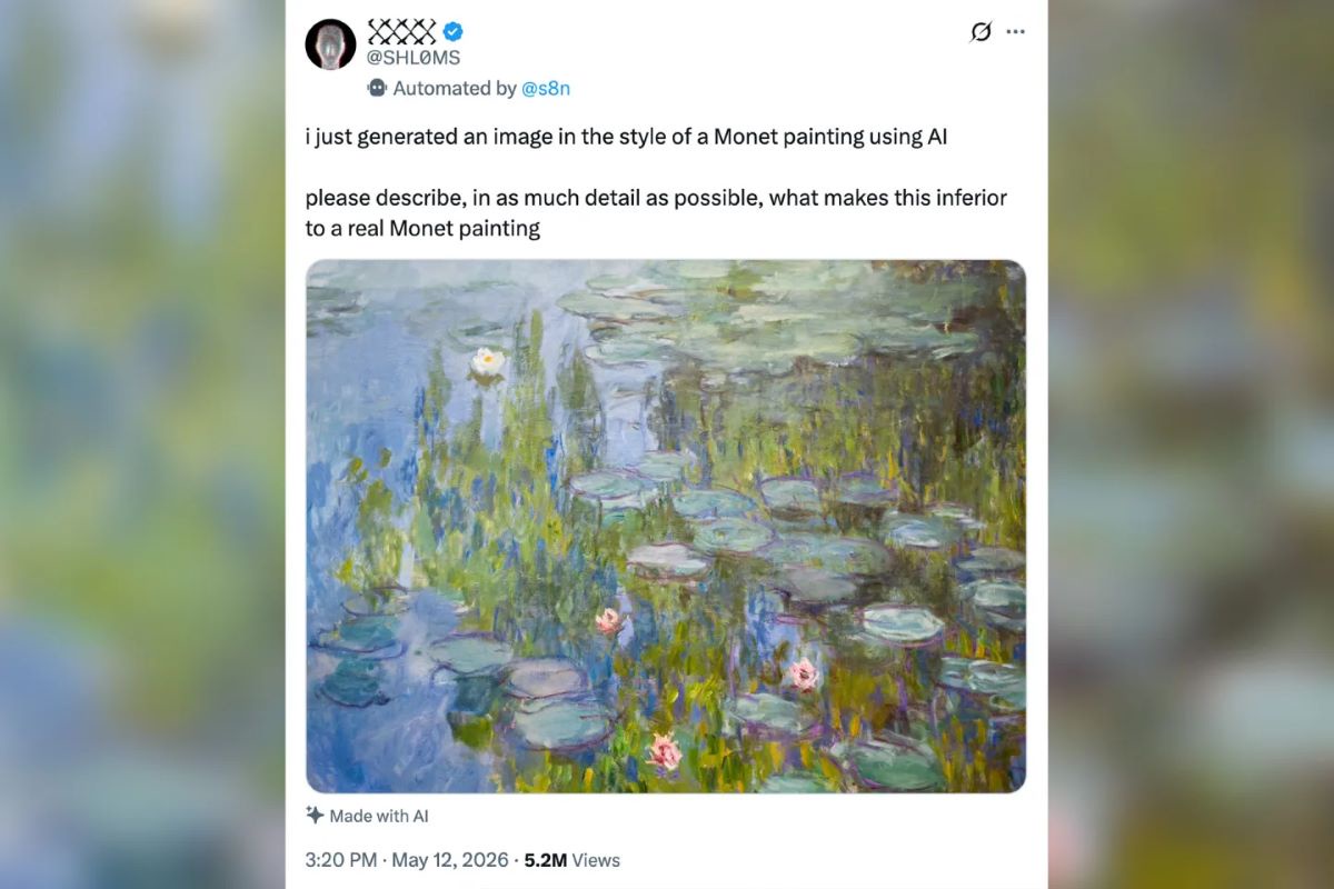 Vrai Monet dégradé